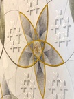 Abu Dhabi Moschee Wand Detail