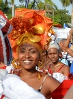 Cubaner in prächtigen Kostümen