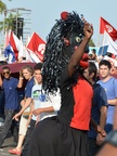 Cubaner in prächtigen Kostümen