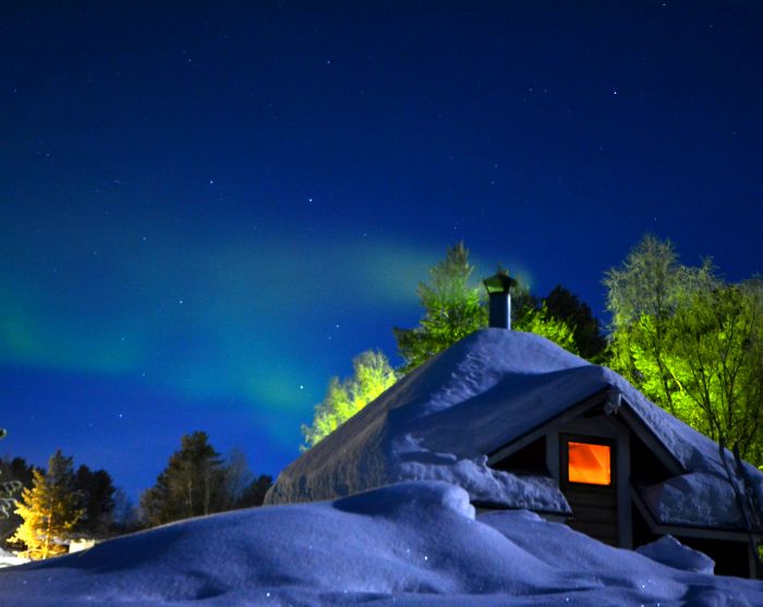 Neujahr in Finnland