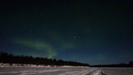 Magische Nordlichter am Himmel