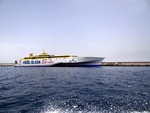 Ankunft auf Gomera per Speed Boot