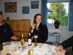 having some beers
