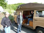 the first day in the van
