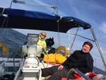 und das Segeln macht allen Spass ..