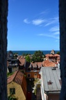 Blick von oben auf die Stadt
