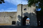 Um die Stadtmauer von Visby
